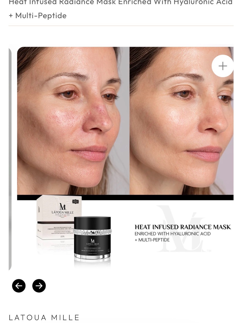 24K Gold Multi-Vitamin Magnetic Mask — White